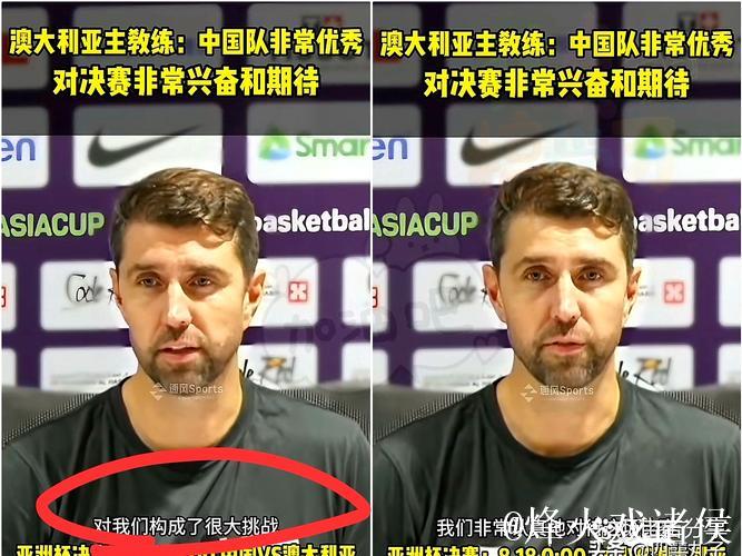 澳大利亚队主教练：中国队很有组织 中澳战会比较困难