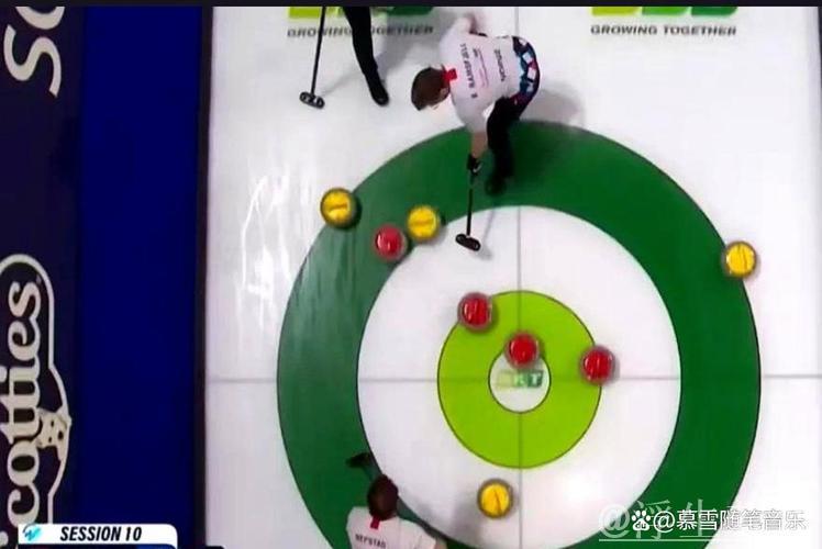 奥地利对阵中国：世界男子冰壶锦标赛循环赛较量